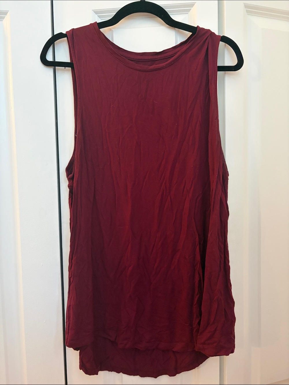 a new day Women's Sleeveless Scoop Tank Top - Wine